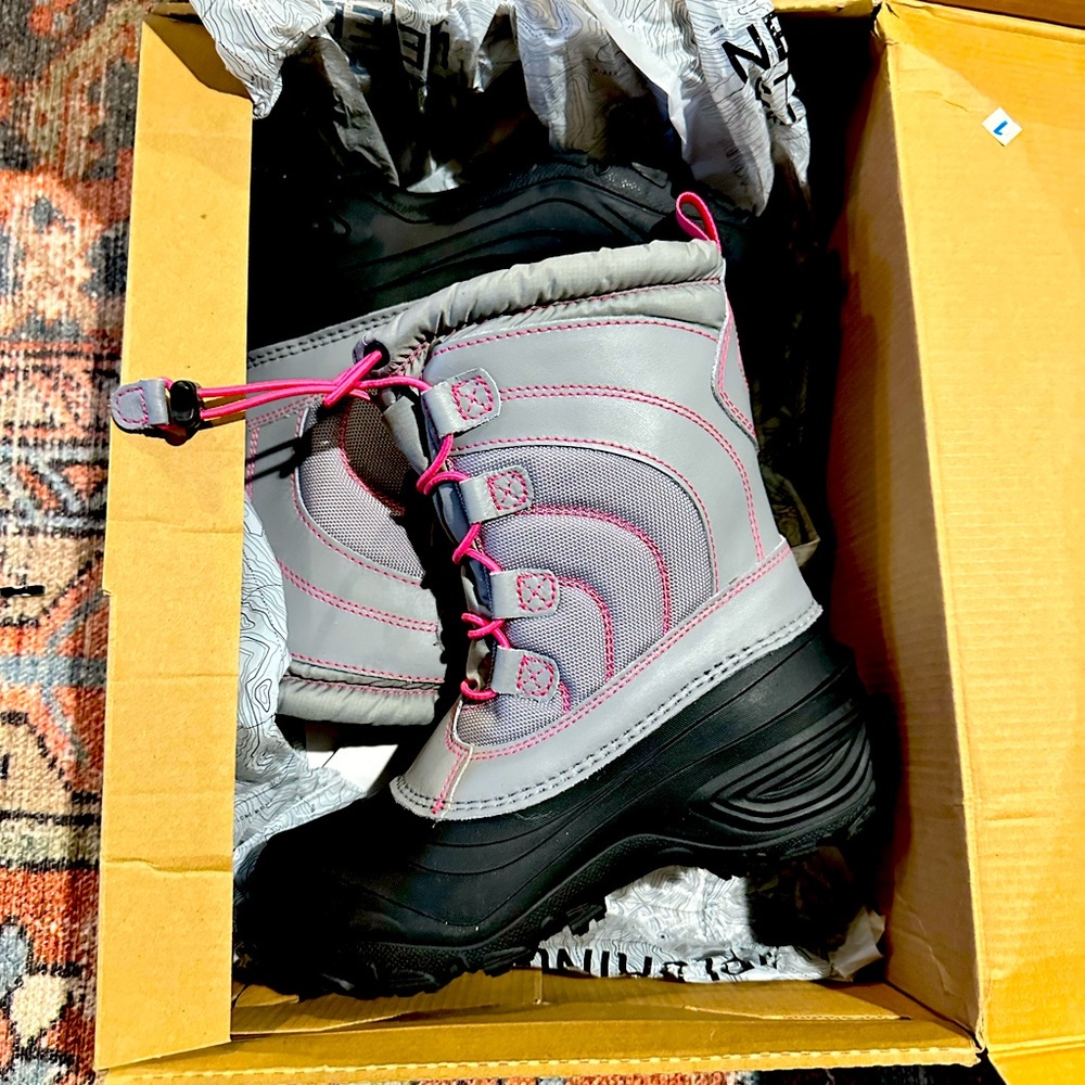 North Face Alpenglow Snowboots Youth